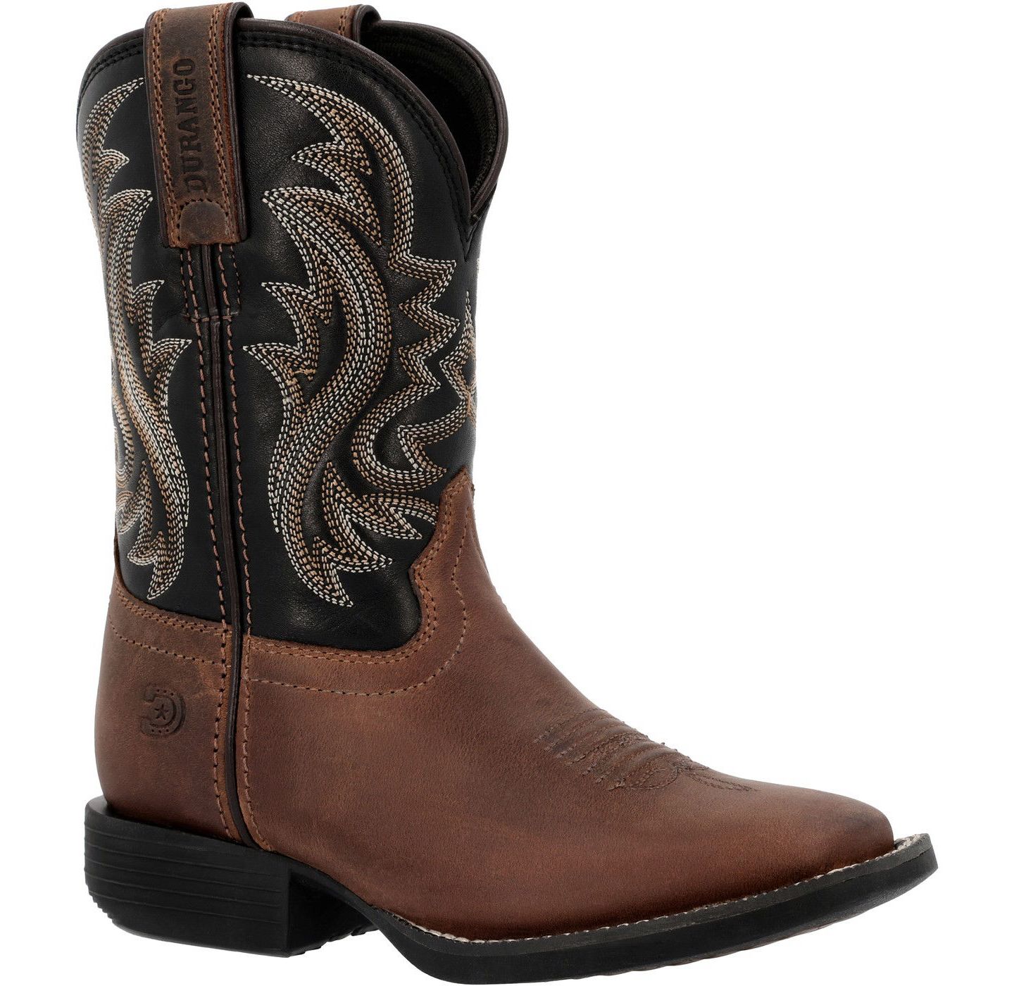 Детские ботинки Durango Shyloh Western Boot, цвет: Коричневый / Чёрный — фото 5