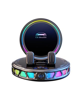 15W Wireless Car Charger - Auto-Clamping, 360degree(s) Rotation and RGB Light