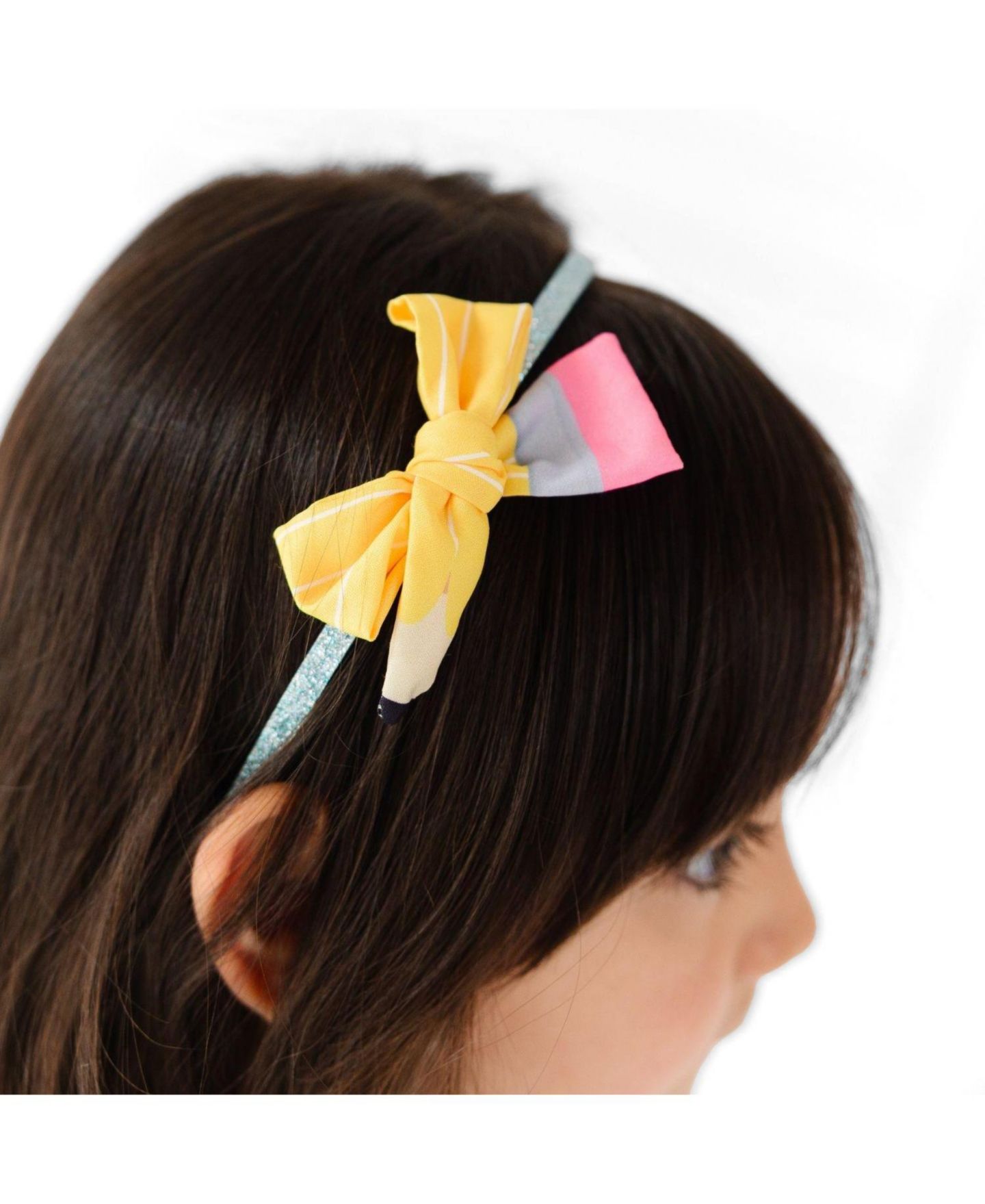 Аксессуары для волос Sweet Wink School Days Pencil Bow Headband для девочек, цвет: Жёлтый — фото 3