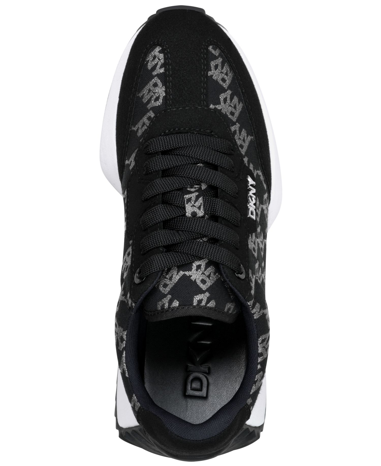 Women's Naples Checkered Lace-Up Sneakers