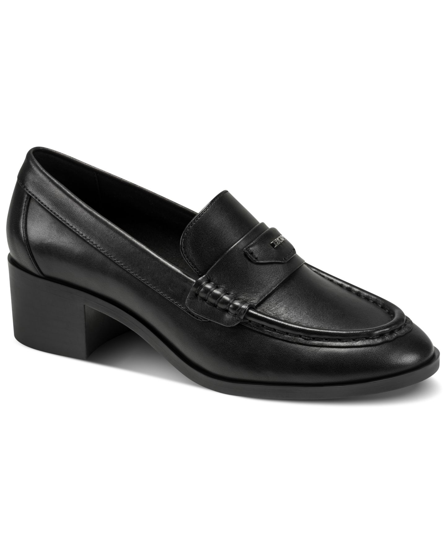 Женские туфли DKNY Londy Slip-On Heeled, цвет: Чёрный — фото 1