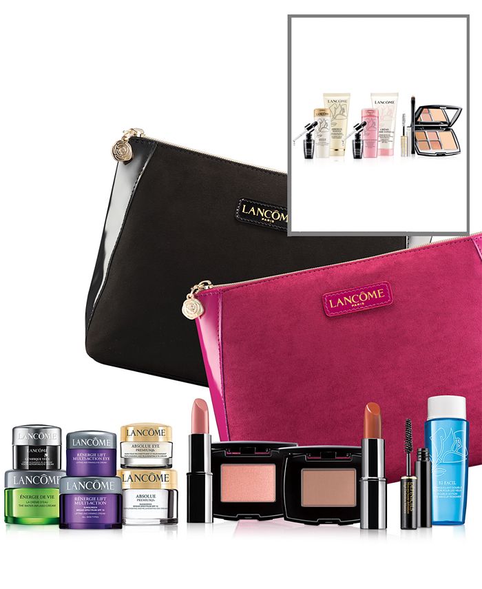 Lancôme Receive a FREE 7-Pc. gift with a $35 Lancôme purchase + GET MORE  with a $70 Lancôme purchase (A $161- $226 Value) & Reviews - Gifts with  Purchase - Beauty - Macy's