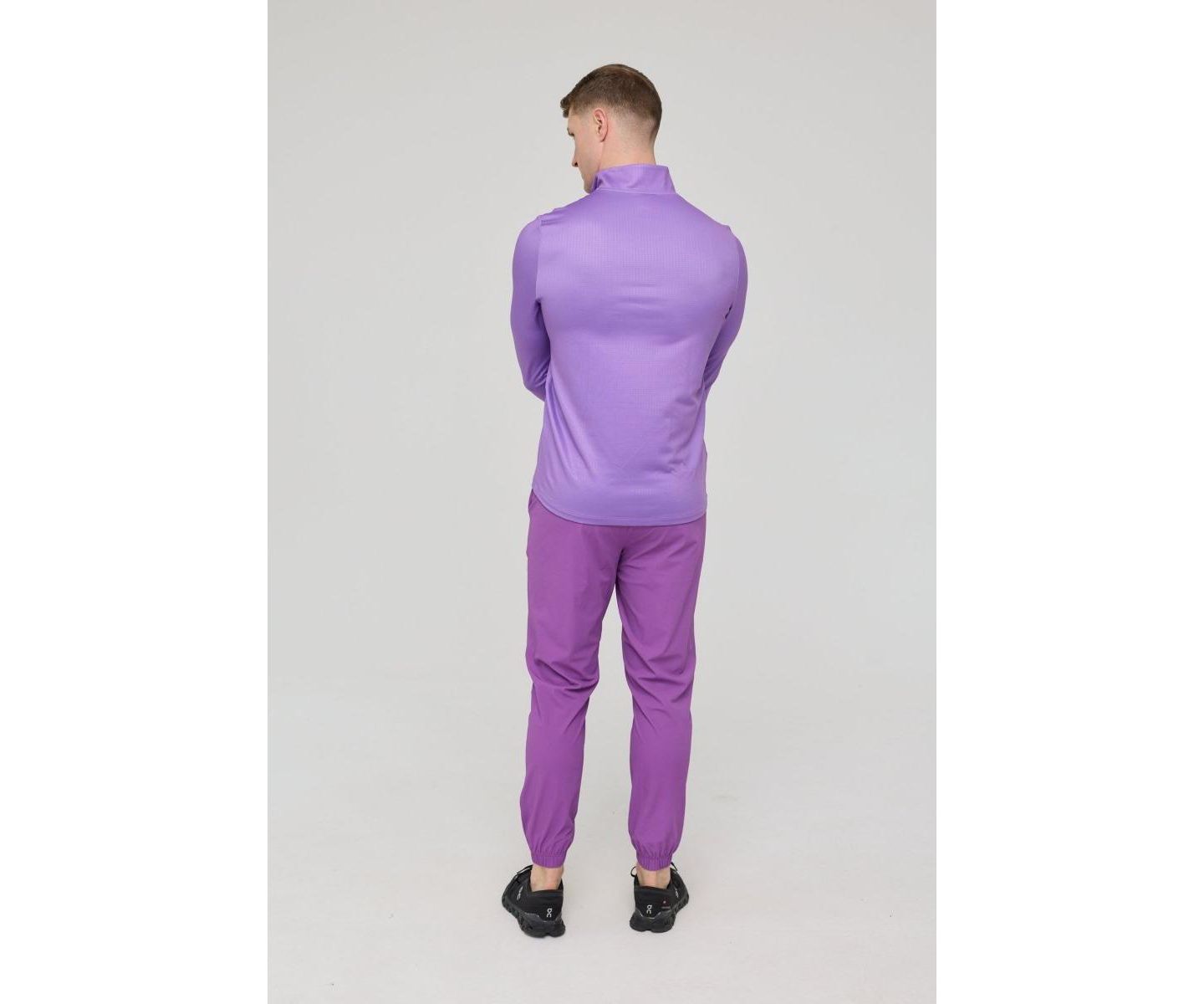 Мужские рубашки OOSC Elite Activewear, цвет: Фиолетовый — фото 4