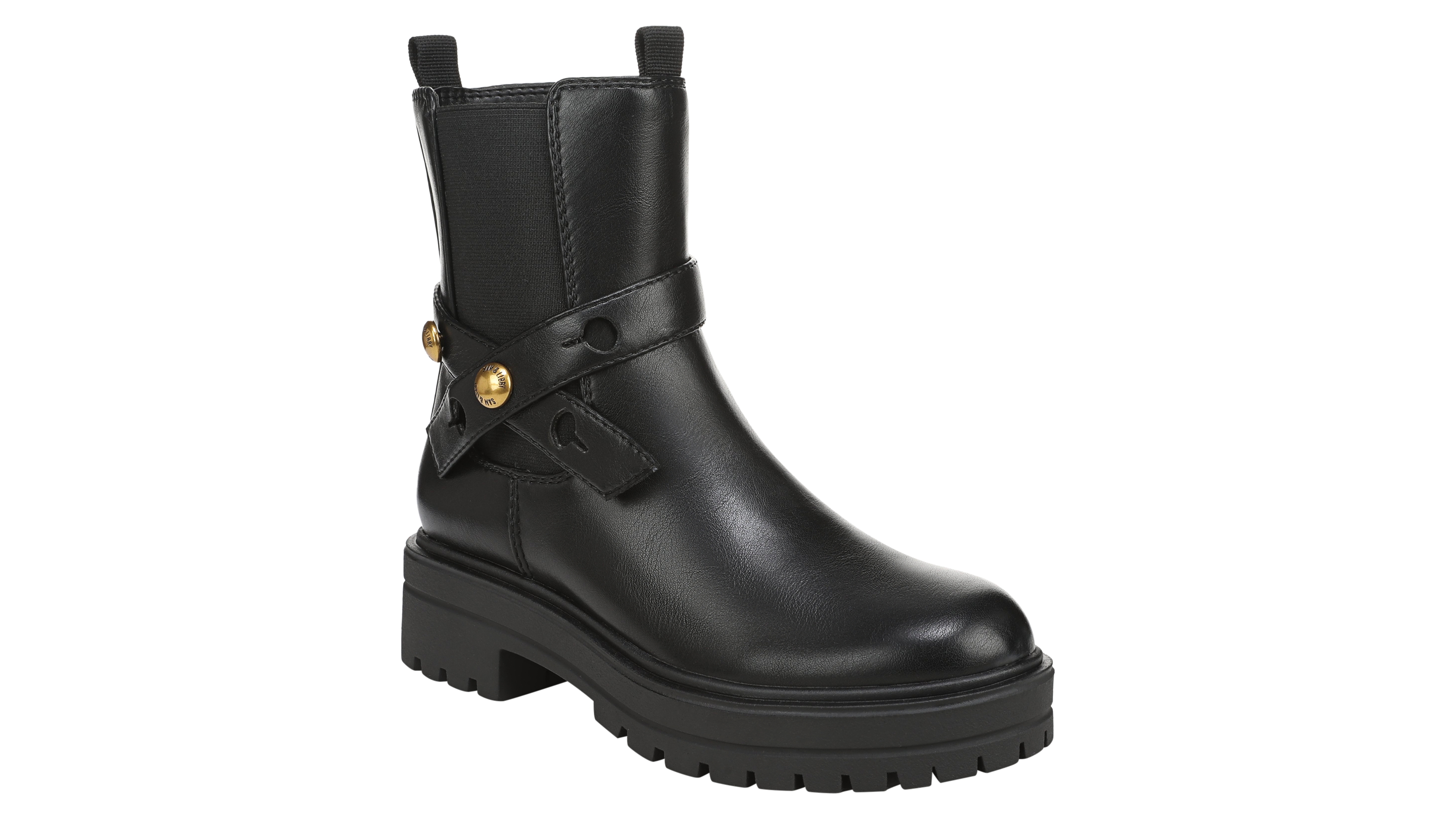 Sam and Libby Women's Kenya Lug Sole Pull-On Booties