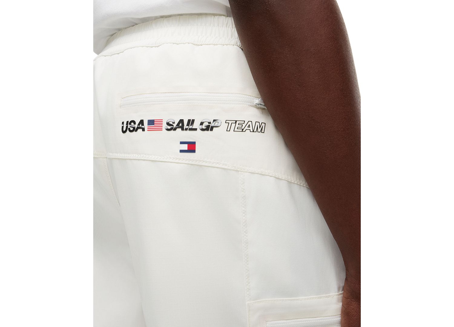 x U.S. SailGP Men's Cargo Stretch Regular-Fit Shorts