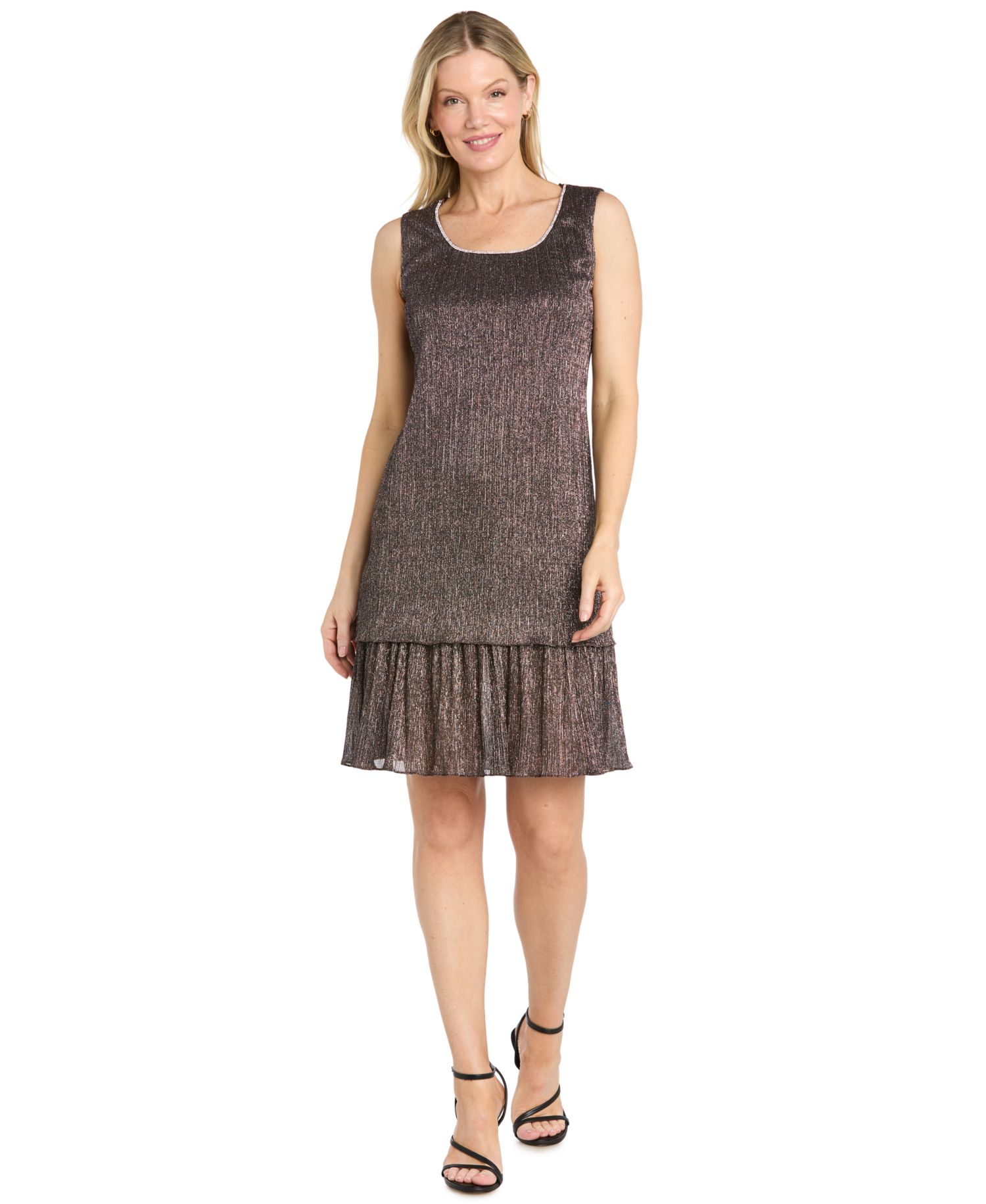 Petite Scoop Dress & Open-Front Jacket, 2-Piece Set