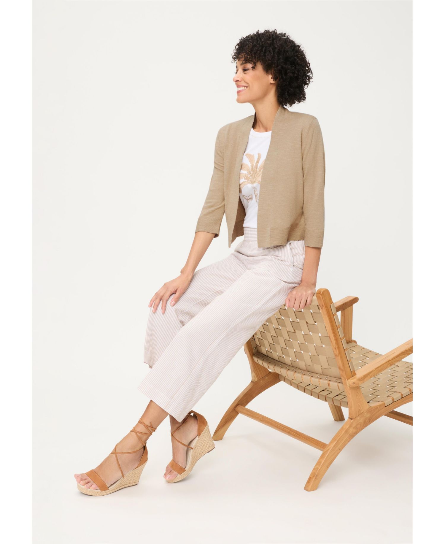 Women's Openfront Cropped Cardigan