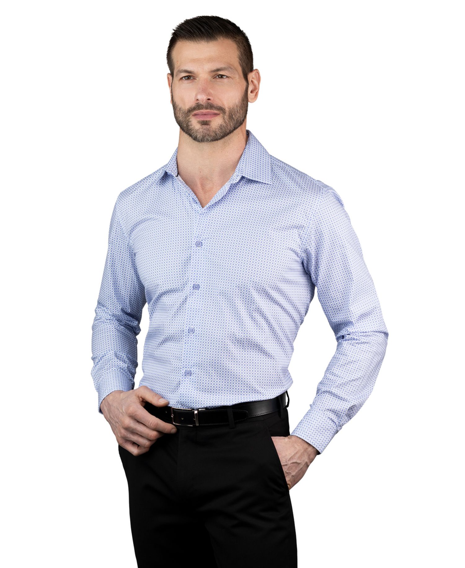 Men's Slim Fit Dress Shirt