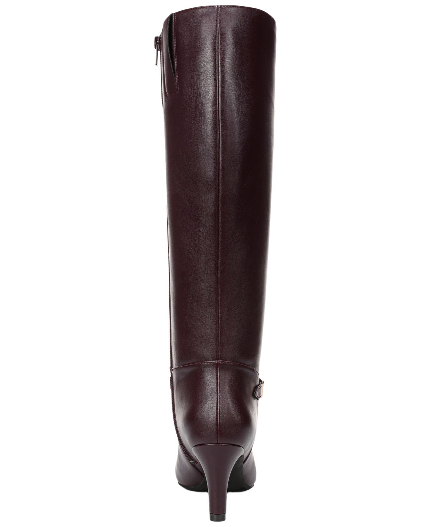 Women's Glenore Zip Wide Calf Tall Almond Toe Boots