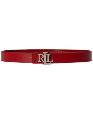 Glossy Croc Embossed Reversible Belt