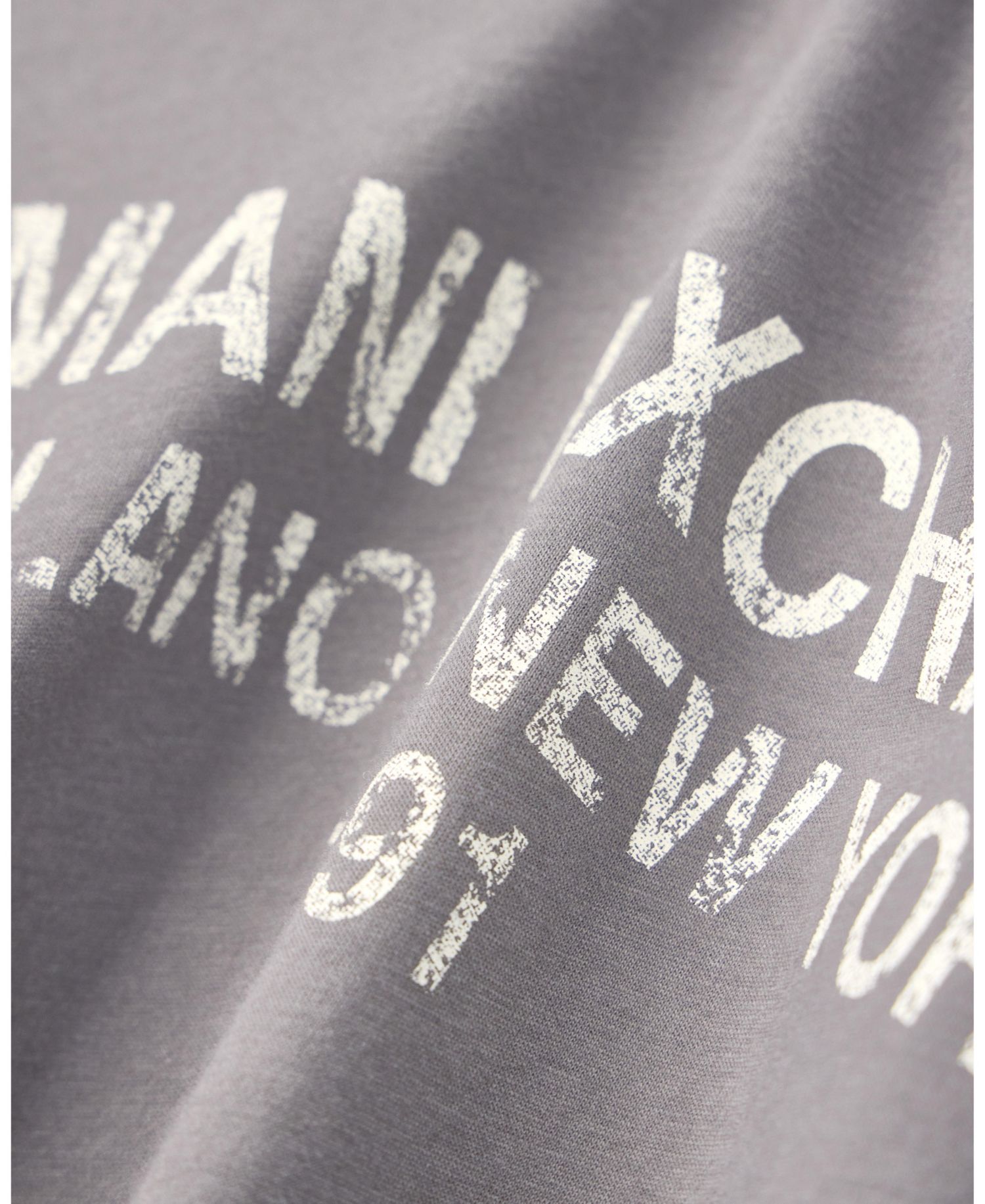 Men's Color Block Wording T-Shirt