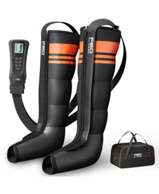 Leg Compression Massager Circulation and Pain Relief Recovery System for Foot, Calf, Thigh, Edema and Muscle Fatigue Relief