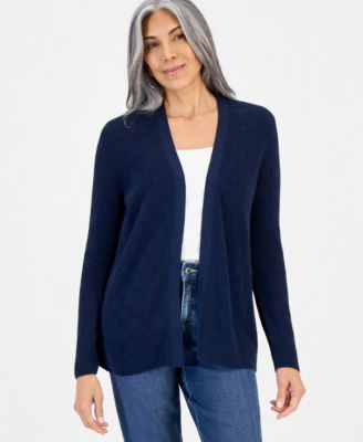 Women's Textured Belted Cardigan