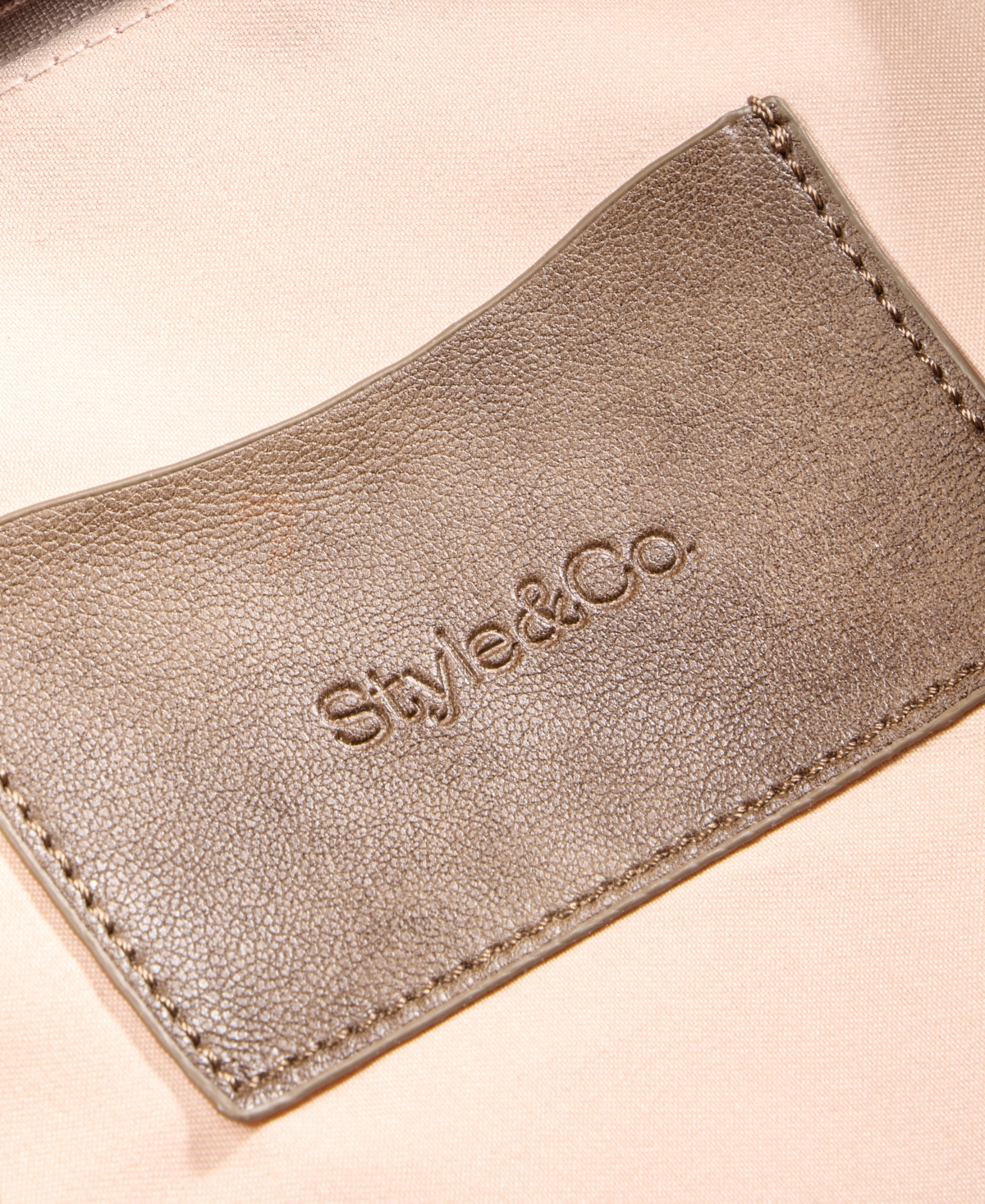 Style & Co Diamond Quilted Bucket Bag, Macy's Exclusive