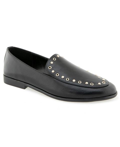 Женские туфли Kensie Whitney Studded Loafer, цвет: Чёрный