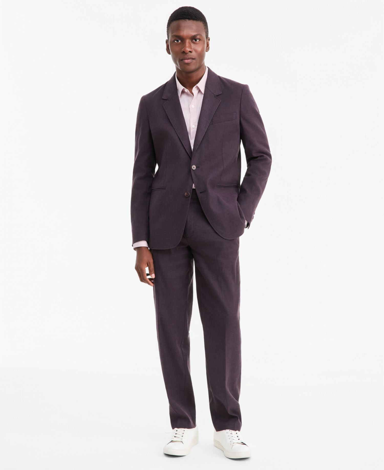 Men's Linen-Blend Tech Two-Button Blazer, Macy's Exclusive