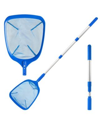 Pool Skimmer Net Telescopic Pole Fine Mesh Aluminum Frame