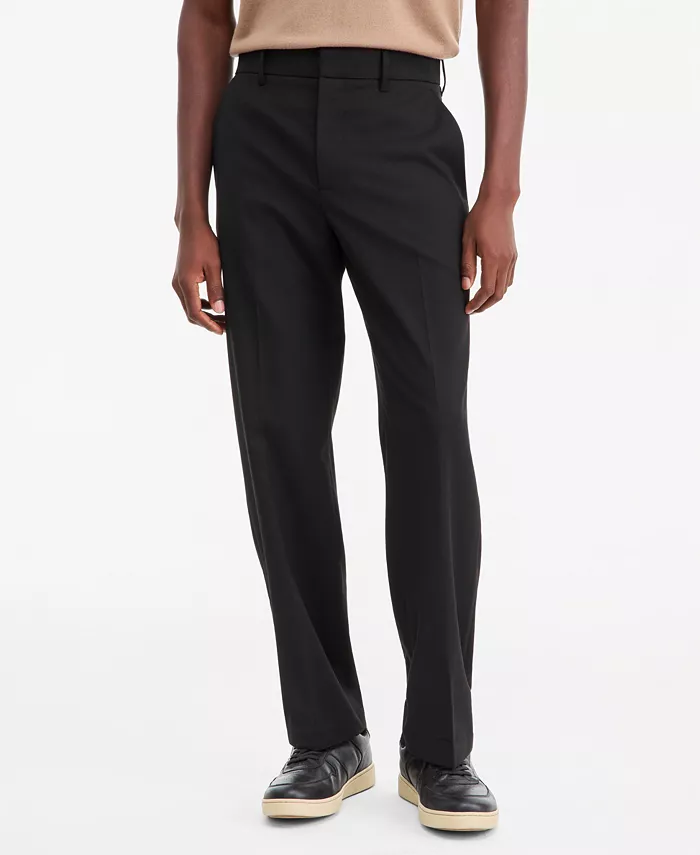 Men's Modern Fit Straight Leg Dress Pants