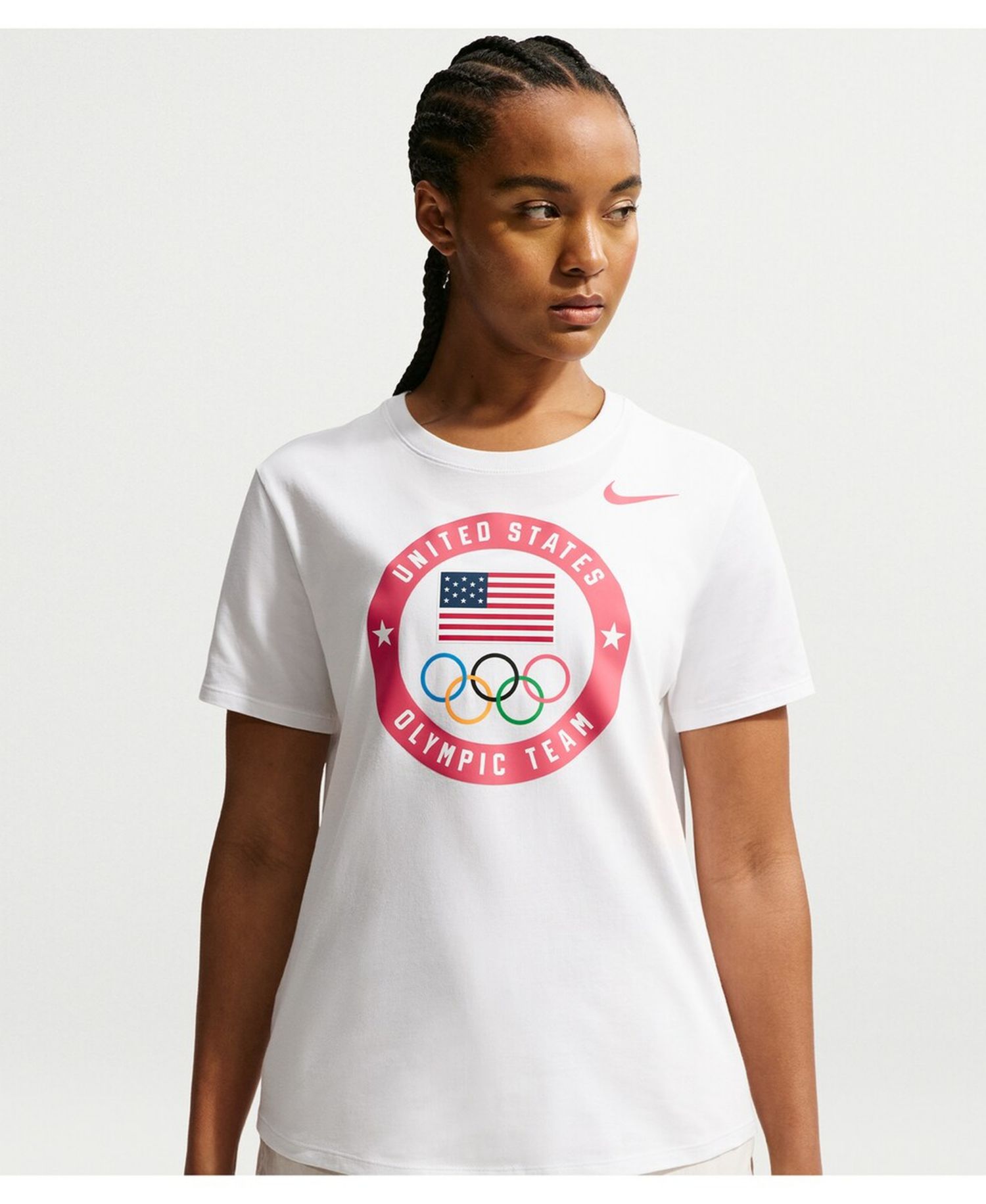 Women's ACG White Team USA Puck T-Shirt