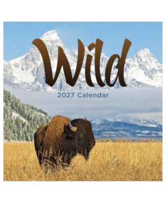 2027 Wild Wall Calendar
