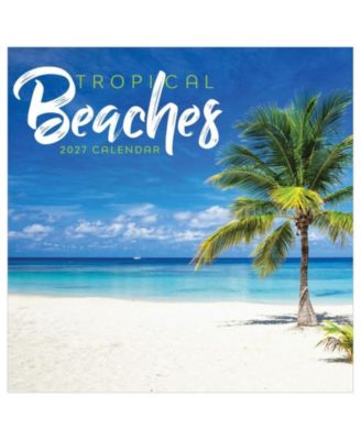 2027 Tropical Beaches Mini Calendar