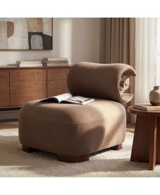 Polyester Accent Chair - Pet-Friendly 330 lbs Capacity