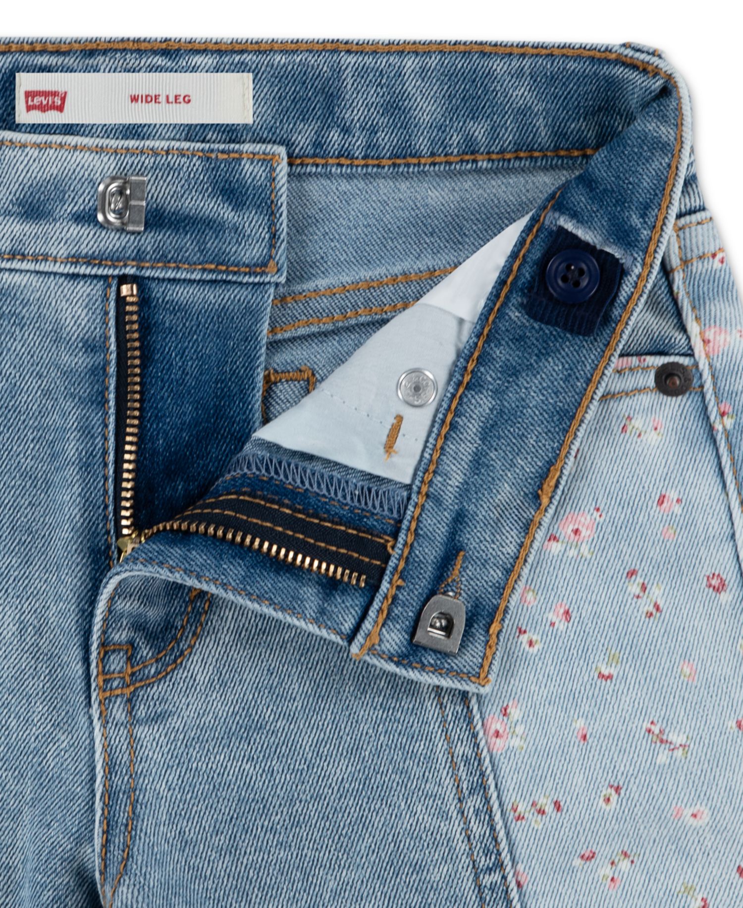 Girls' 2T-6X Straight-Leg Jeans