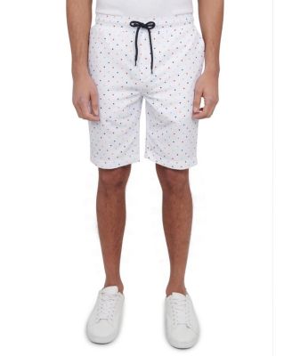 Men's Slim Fit Polka Dot Shorts