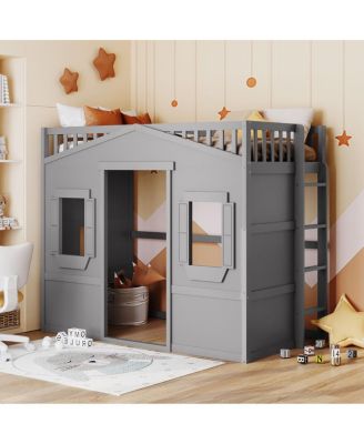 House Loft Bed With Ladder
