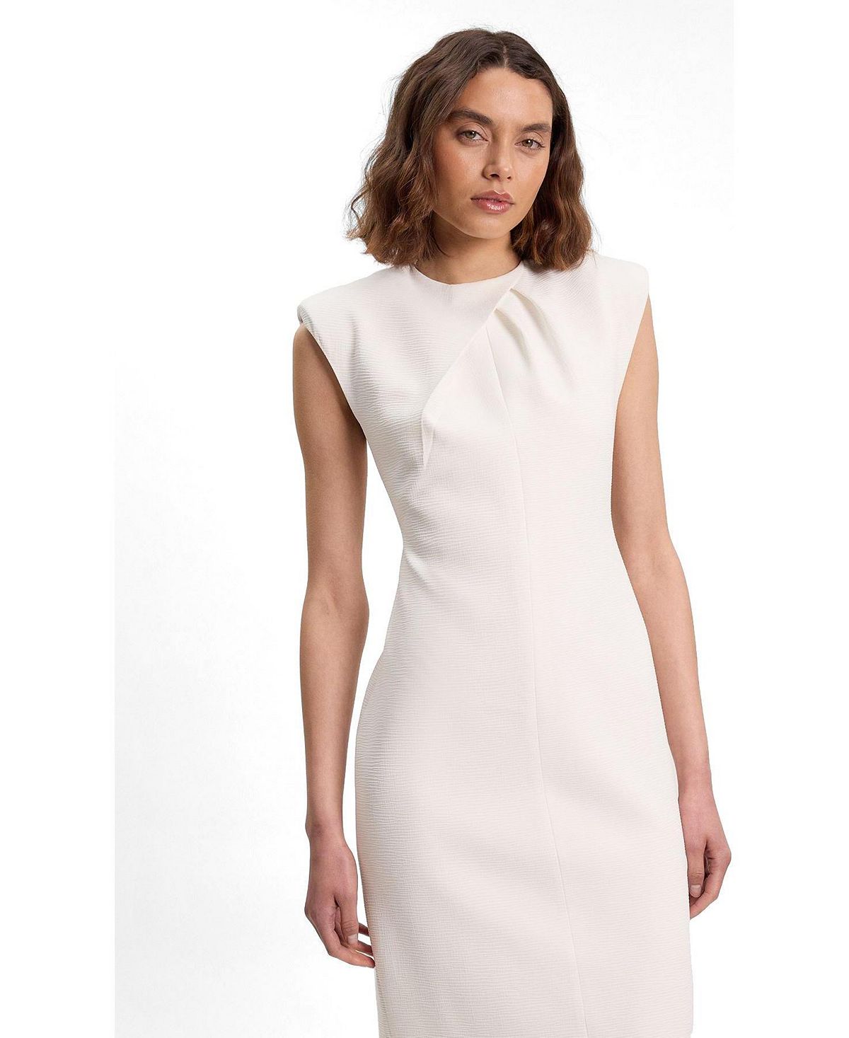Karen Millen Women's Sleeveless Pencil Midi Dress view 2 — MAYCSS fashion products