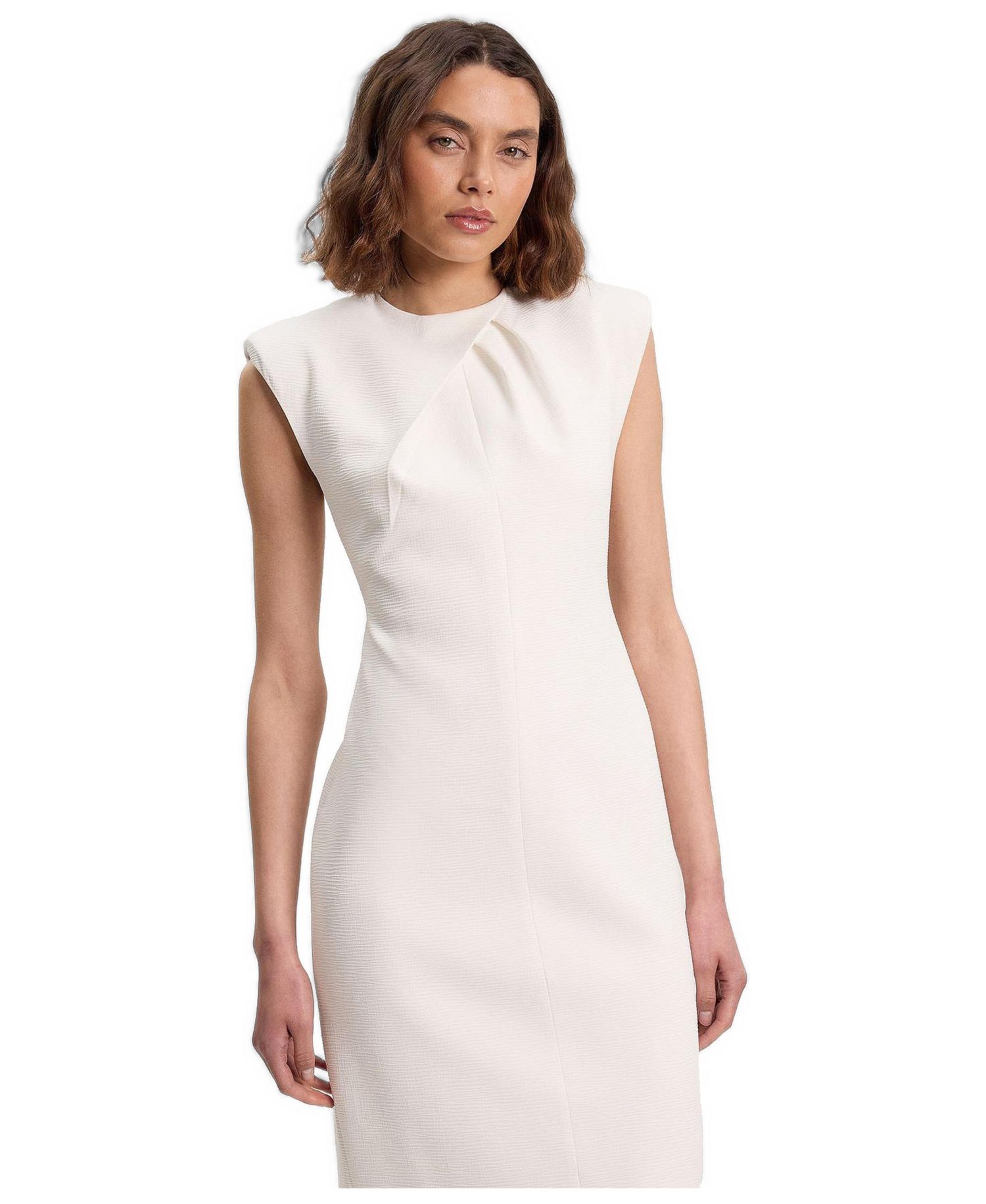 Women's Sleeveless Pencil Midi Dress
