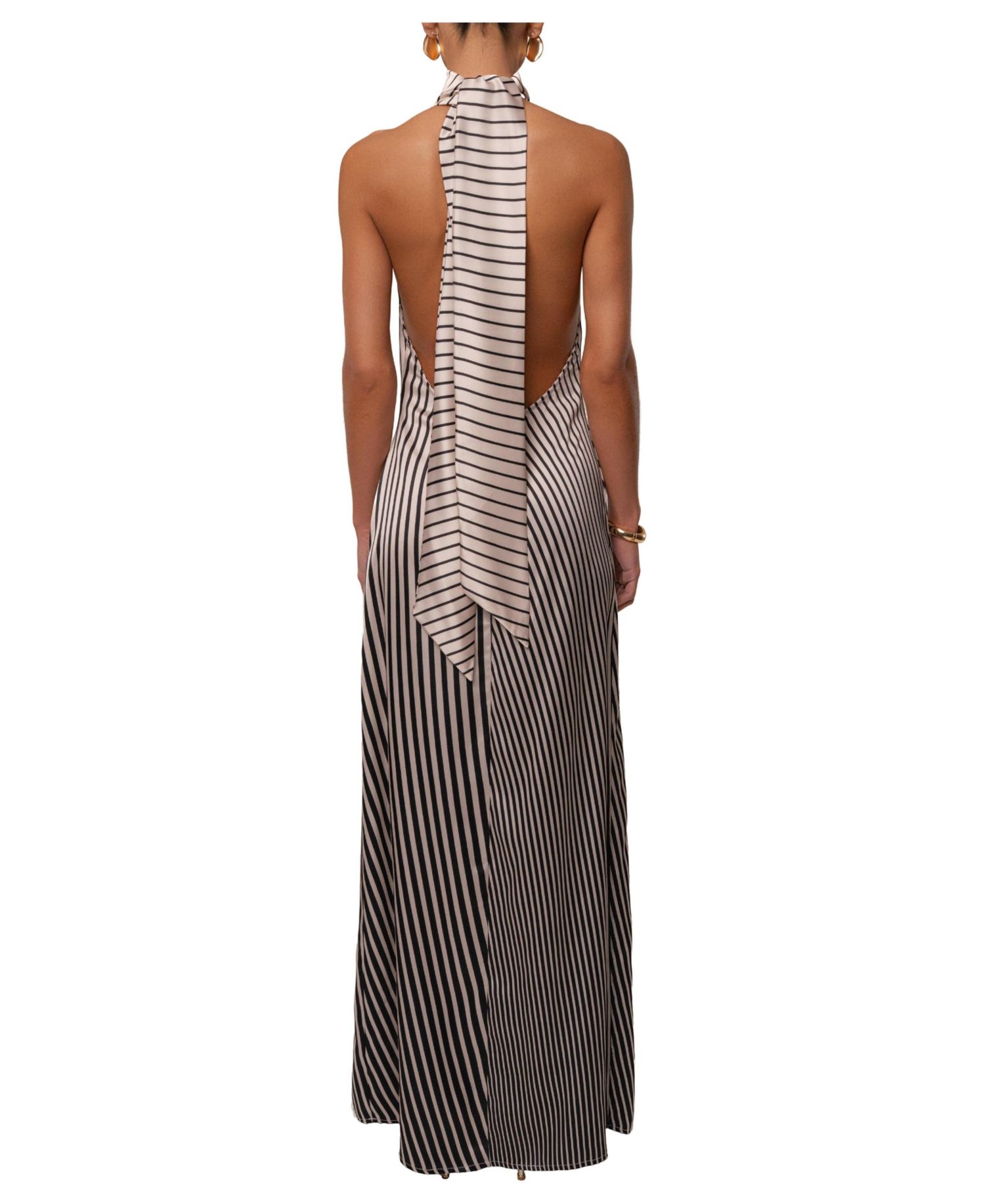 Women's Gleam Striped Maxi Dress