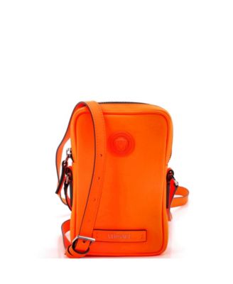 Micro Medusa Biggie Pouch Crossbody Bag Leather