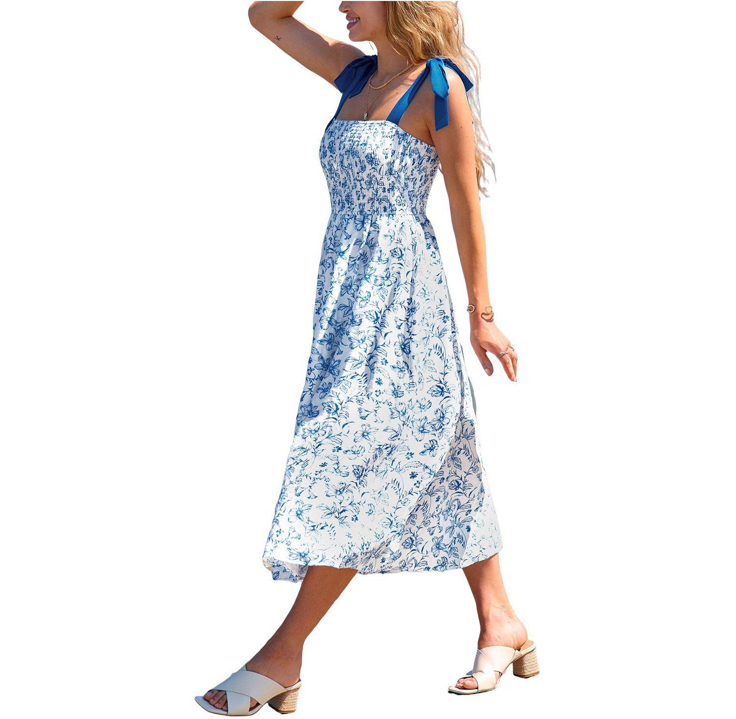 Women's In a Good Mood Floral Maxi Beach Dress