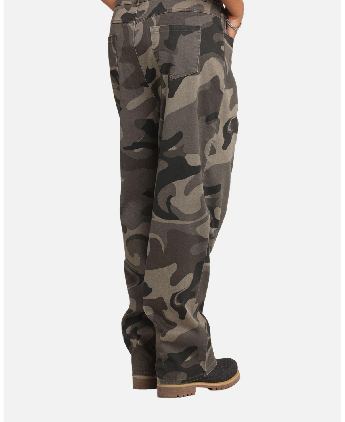 Xxiii Men's Washed Camo Pants
