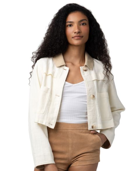 Женские куртки BLANK NYC Women's Cropped Jacket