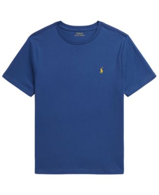 Boys' 8-20 Cotton Jersey Crewneck T-Shirt