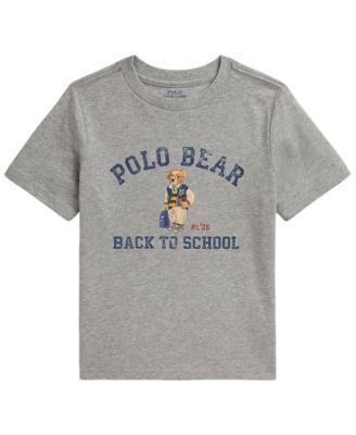 Boys' 2T-7 Polo Bear Cotton Jersey T-Shirt