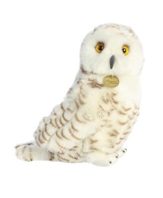 Snowy Owl Miyoni Realistic Plush Toy 15 Inch