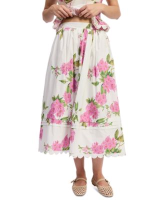 Women's Esther Pintuck Midi Skirt