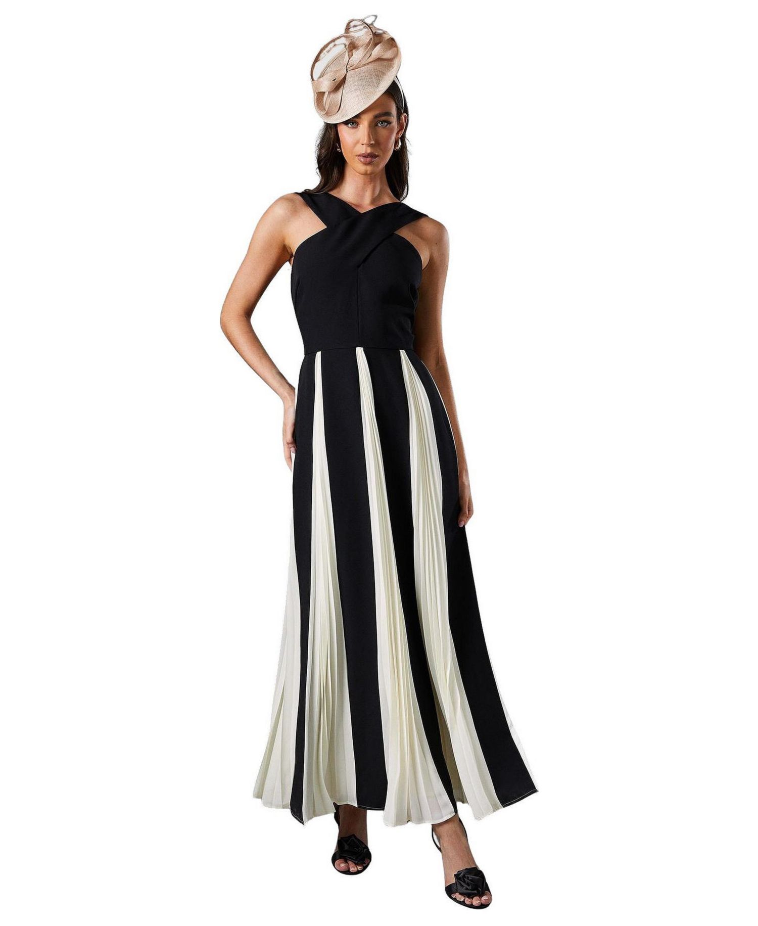Women's Cross Front Maxi Dress