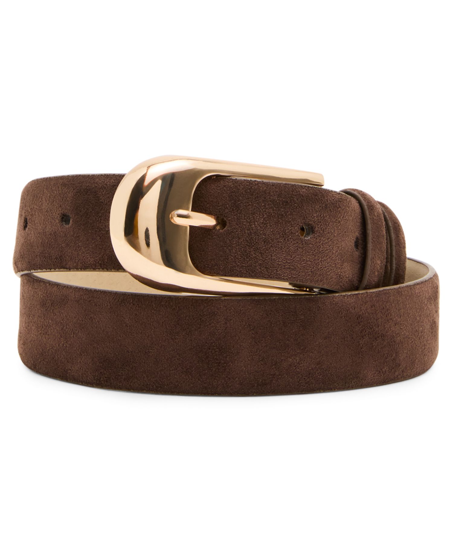 Feathered Edge Buckle Closure Belt