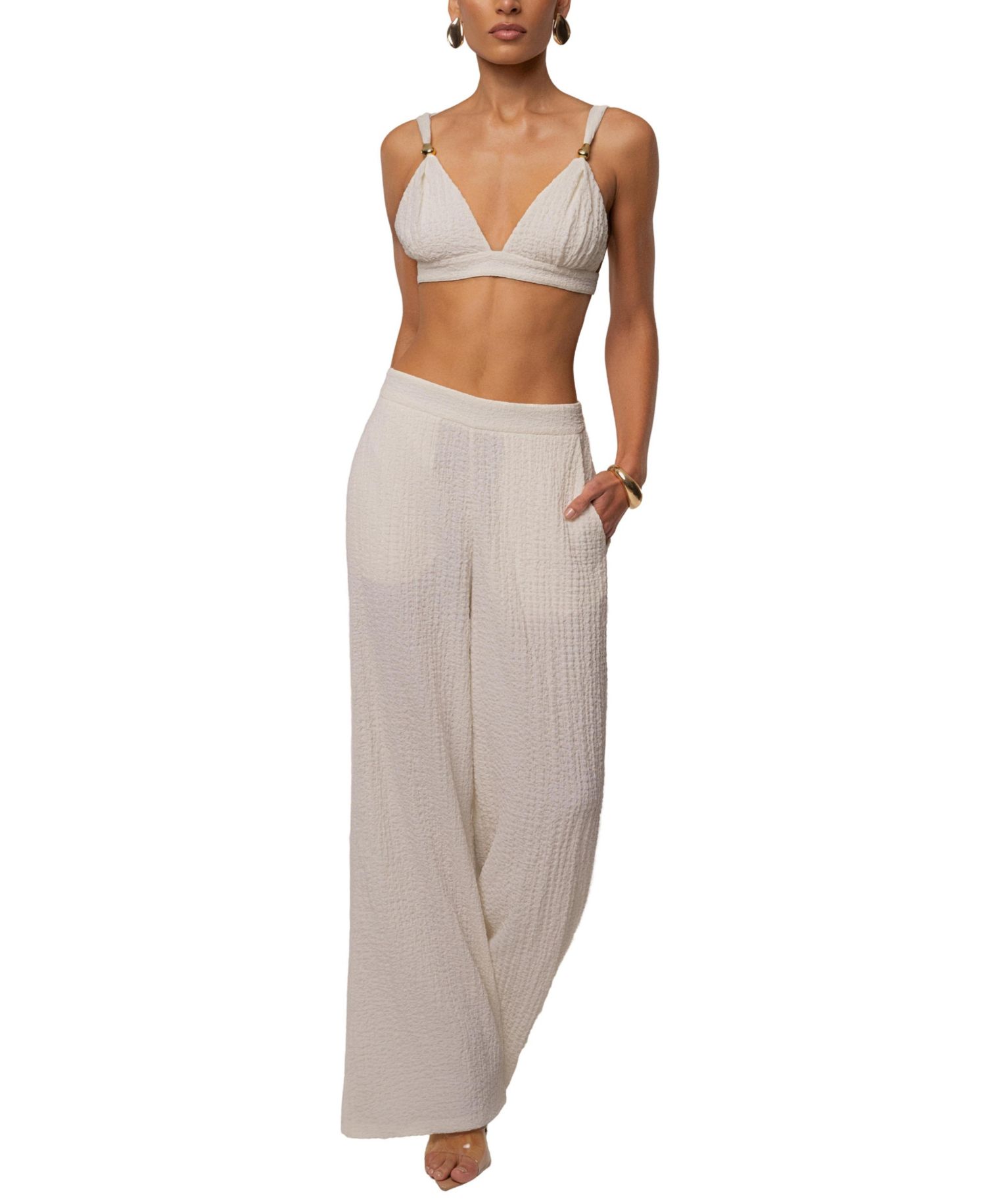 Women's Dockside Crepe Knit Bralette