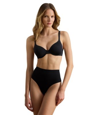 Women's High-Rise Seamless Thong Underwear 4L0394