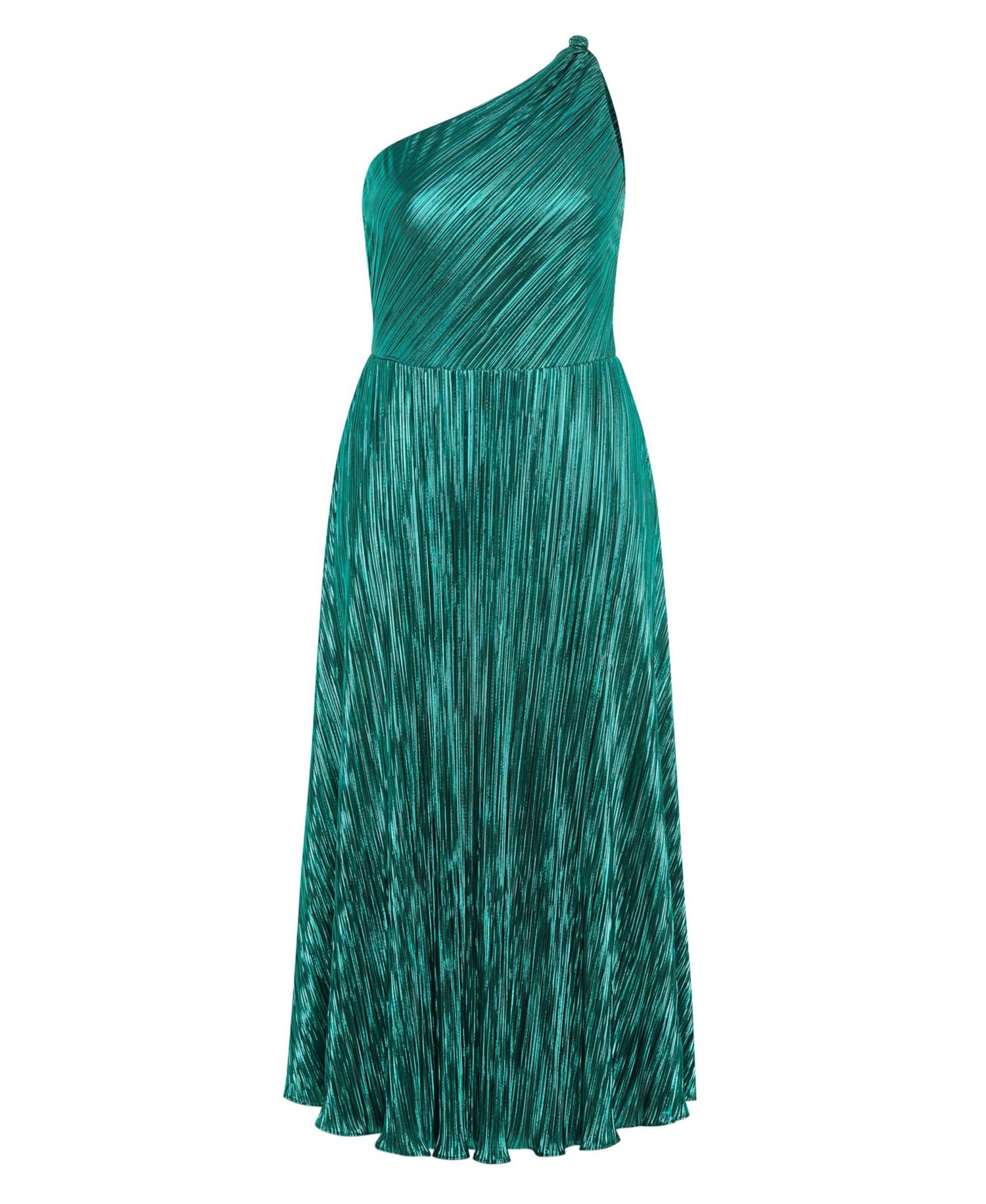 Women's Kamila One Shoulder Metallic Dress