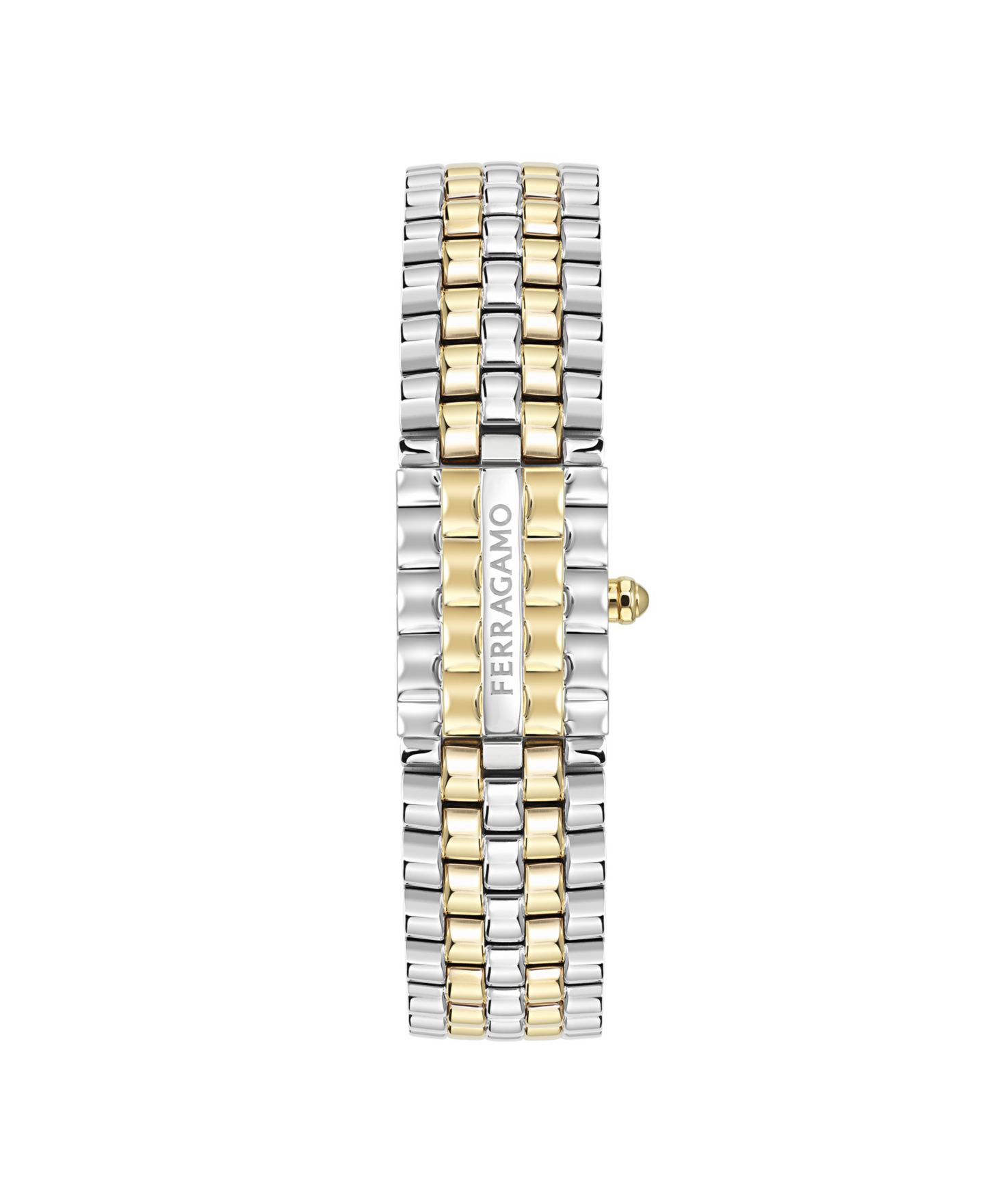 Женские часы Ferragamo Duo Mini Two-Tone Stainless Steel Bracelet Watch 18.5mm x 20mm — фото 2