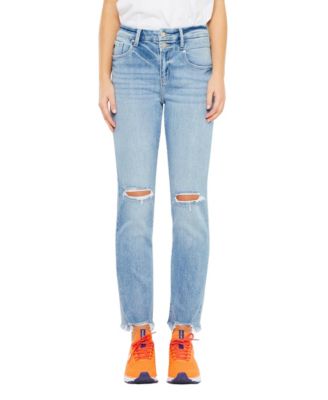 Women's Clover High Rise Slim Straight Jeans