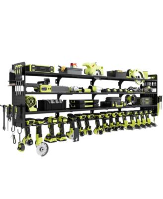 Power Tools Organizer Wall Mount Drill Holder Storage Rack