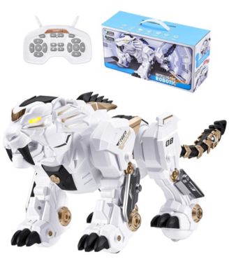 Remote Control Robot Tiger Toy with Voice and Touch Control for Kids Boys Girls