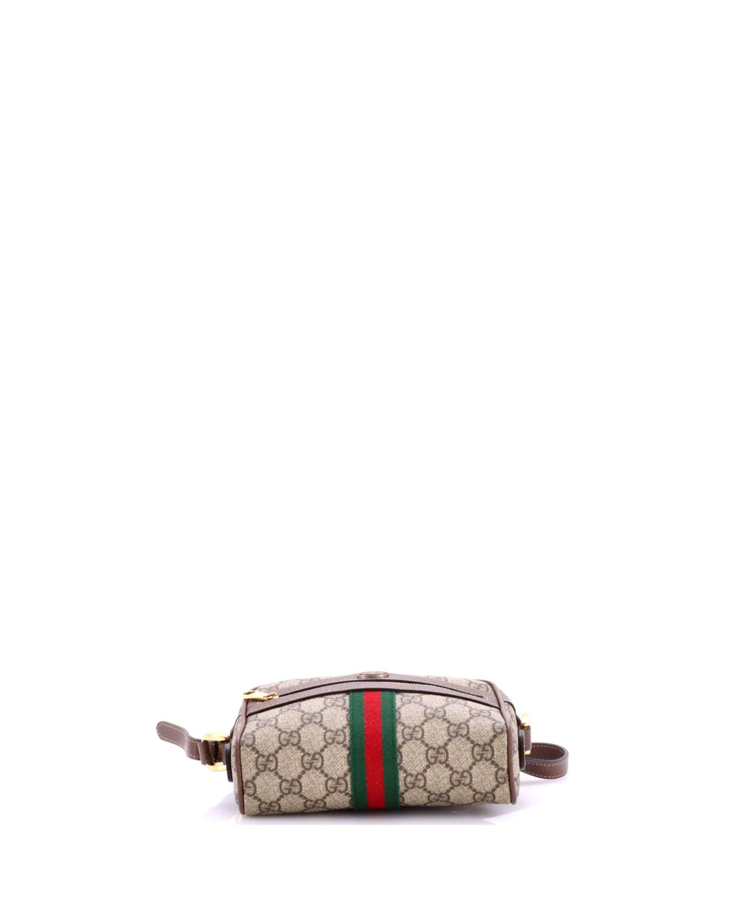 Mini Ophidia Shoulder Bag GG Coated Canvas